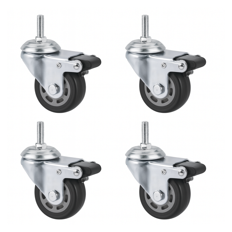 Set de 4 roues pour pétrins