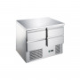 Table réfrigérée 4 tiroirs - 240L inox