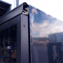 Armoire réfrigérée libre-service avec 3 portes battantes positive - modèle déclassé suite choc
