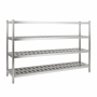Rayonnage Inox ajouré