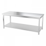 Table inox professionnelle Centrale - 1500 x 600 mm
