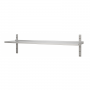 Étagère murale inox simple niveau 1200 x 400 x 600 mm