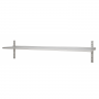 Étagère murale inox simple niveau 1400 x 400 x 600 mm