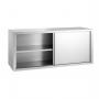 Placard à suspendre inox portes coulissantes 1200 x 400 x 650 mm
