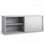 Placard à suspendre inox portes coulissantes 1400 x 400 x 600 mm