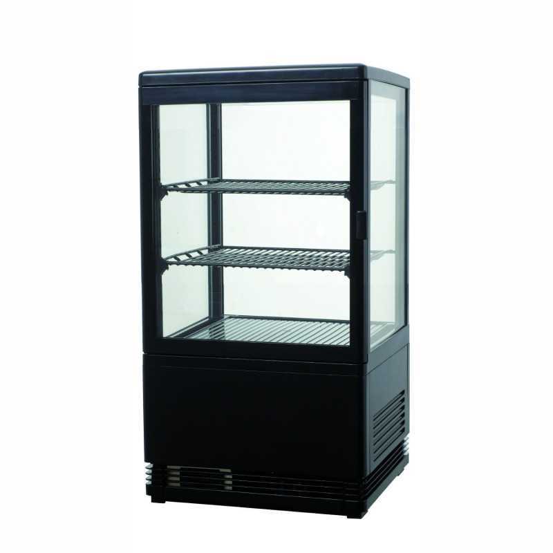 Mini vitrine réfrigérée positive à poser 58 L