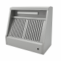 Hotte murale Mistral pro 1200 x 900 avec moteur, LED et variateur