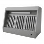 Hotte murale Mistral pro 1400 x 900 avec moteur, LED et variateur