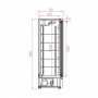 Armoire réfrigérée 4 portes positive Combisteel