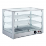 Vitrine chauffante éclairage LED 115L