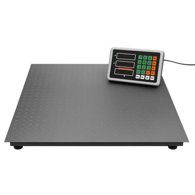 Plateforme de pesée professionnelle 1000x1000 mm – 1T / 500g