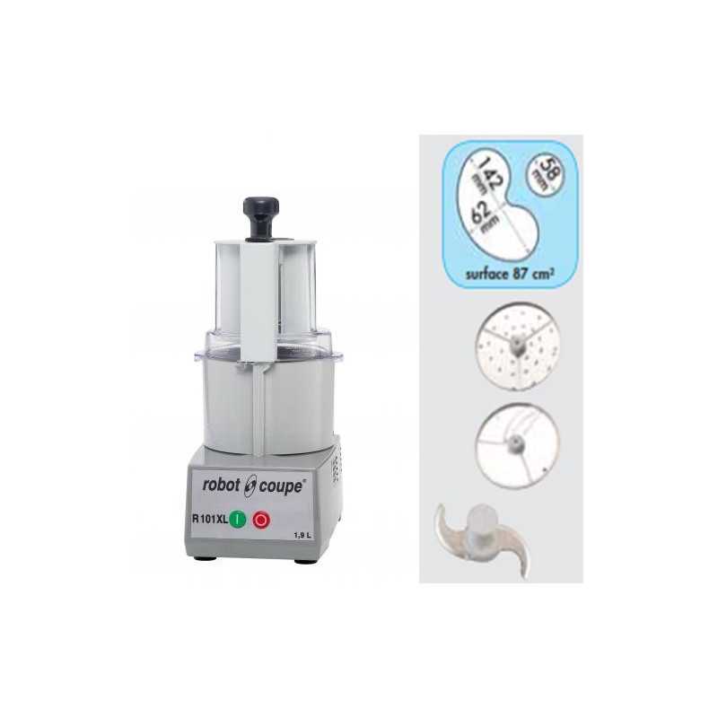 Combiné Cutter coupe légumes Robot Coupe R 101 XL