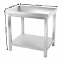 Table inox centrale – 700 x 600 mm