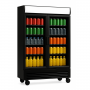Armoire à boissons 2 portes larges 730 Litres avec Canopy
