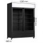 Armoire à boissons 2 portes coulissantes 908 Litres