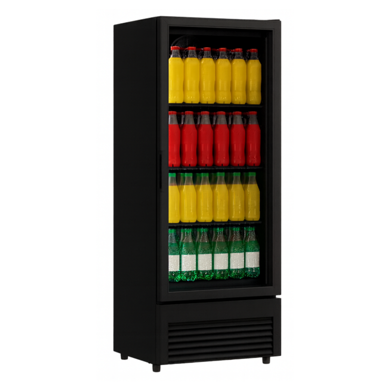 Armoire à Boissons – 1 Porte – 240 Litres - Noire