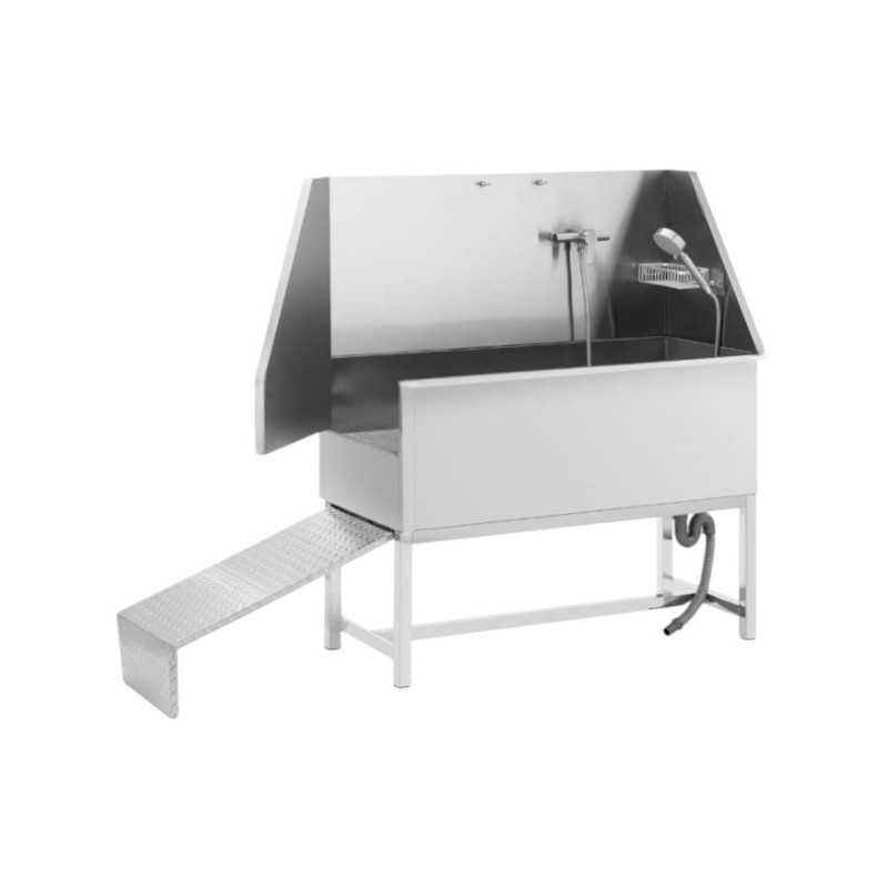 Baignoire Toilettage - 1250 mm avec rampe