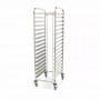 Echelle inox 16 niveaux pâtissier 600x400