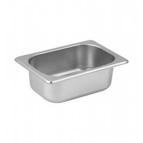 Bac inox GN 1/4 x 65mm Bac inox GN 1/4 x 65mm
