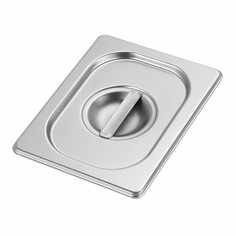 Couvercle Inox GN 1/4 – Format 265 x 162 mm