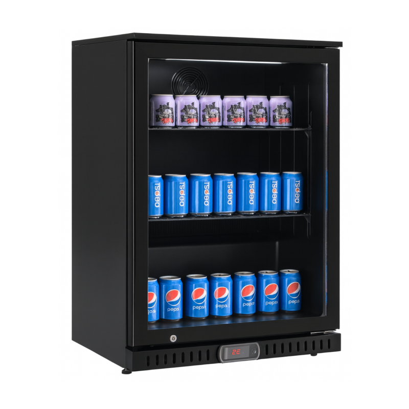 Arrière Bar bas 1 Porte vitrée