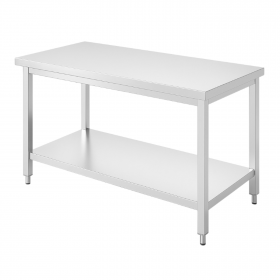 Table inox professionnelle Centrale prof. 700 mm Table inox professionnelle Centrale prof. 700 mm