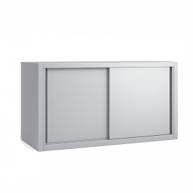 Placard à suspendre inox portes coulissantes 1000 x 400 x 600 mm