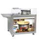 Chariot ambulant crêpes ou gaufres tout inox - Roller Grill