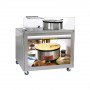 Chariot ambulant crêpes ou gaufres tout inox - Roller Grill