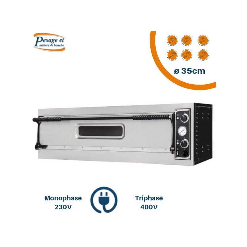 Four à pizza PRISMAFOOD Pizzas XL 6 x ø35cm