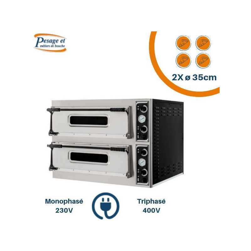 Fours à pizza électrique PRISMAFOOD Pizzas XL 8 x ø35 cm