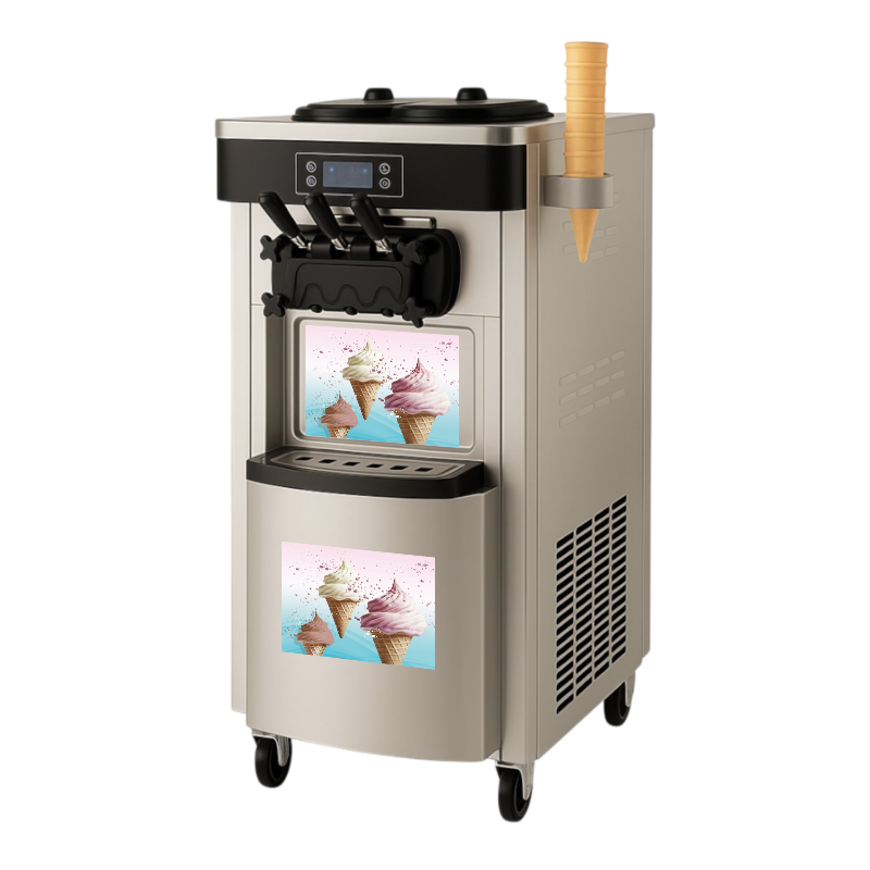 Machine à Glaces Italiennes Professionnelle - 3 manettes