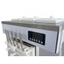 Machine à glaces italiennes professionnelle 3 parfums 5 manettes