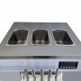 Machine à glaces italiennes professionnelle 3 parfums 5 manettes