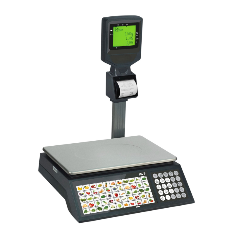 Balance poids prix PMB avec colonne et ticket