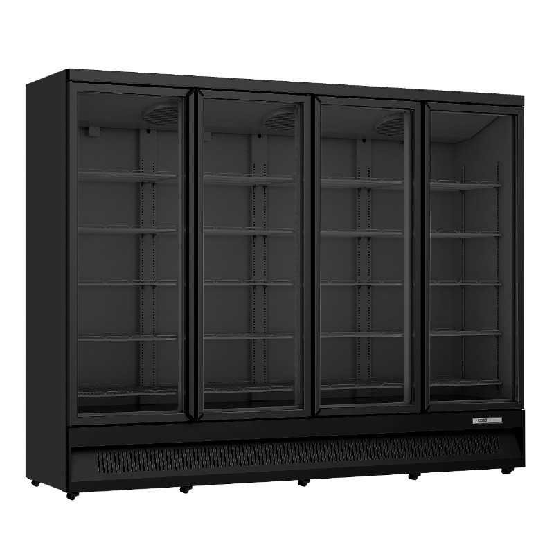 Armoire réfrigérée libre service avec portes battantes positive