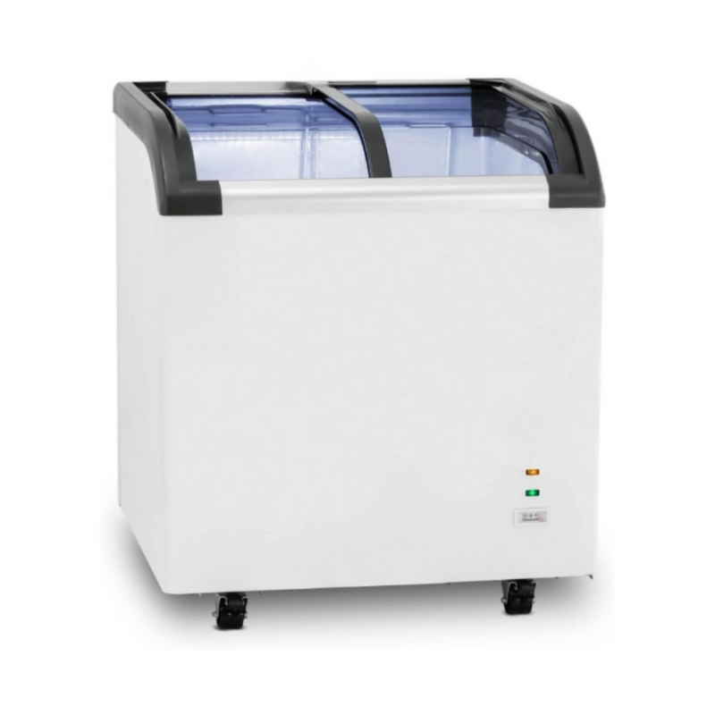 Congélateur Coffre - Vitre inclinée 180L