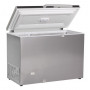 Congélateur pro coffre aspect inox