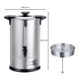 Percolateur à café Inox - 6L