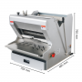 Trancheuse à Pain Professionnelle – 12 mm – 750W