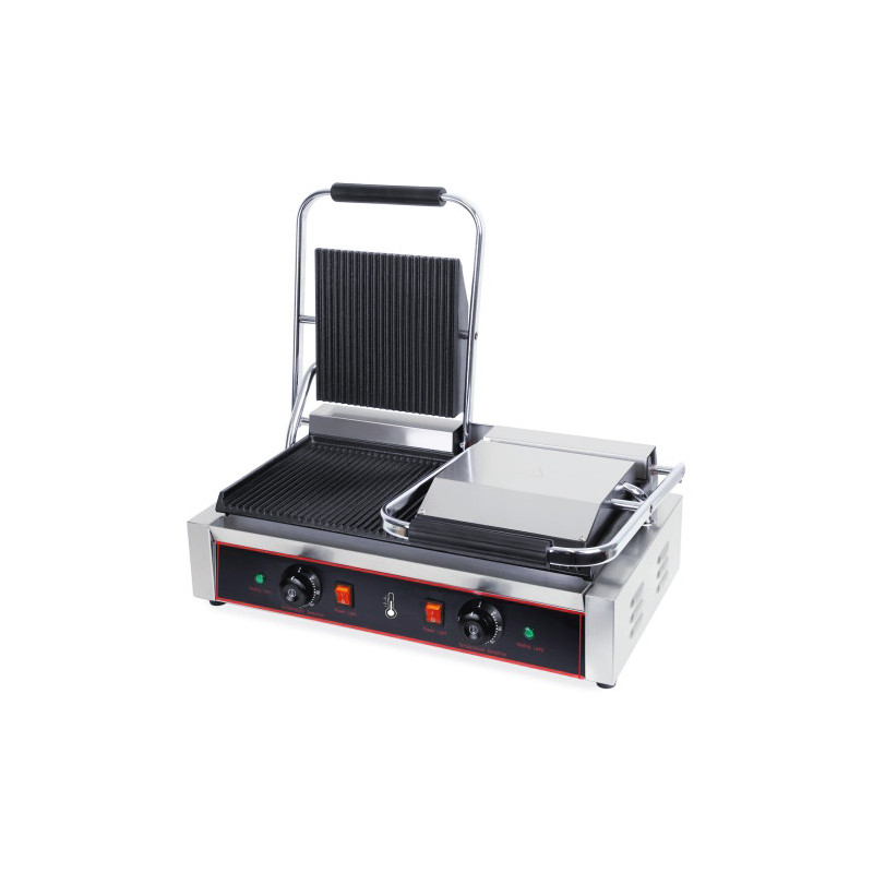 Grill panini pro double 3.6 kW - modèle déclassé suite choc