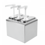Distributeur sauce 3 pompes - 3x1 L