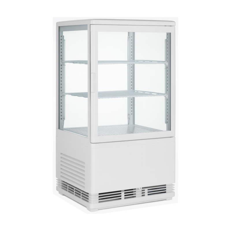 Mini vitrine réfrigérée positive à poser 58 L