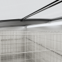 Congélateur vitré professionnel pour supermarché - 2100 mm, 850 L