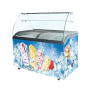 Vitrine à crème glacée - 445L