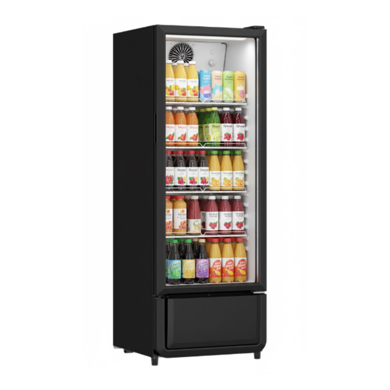 Armoire à Boissons – 1 Porte – 240 Litres - Noire