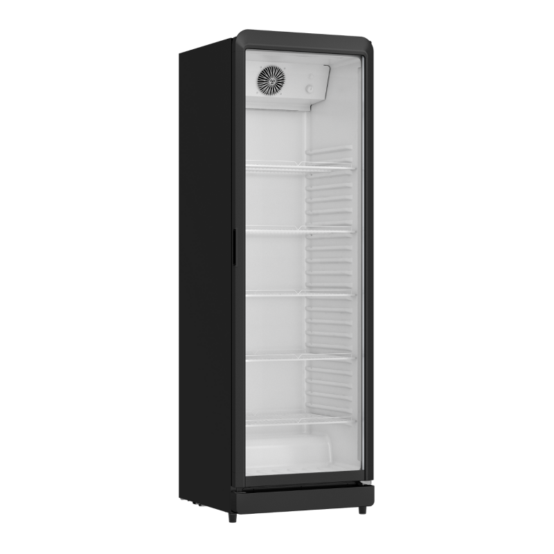 Armoire à boissons 1 Porte - 390L - Noire & Blanche Luxe