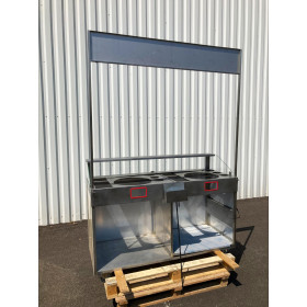 Chariot Ambulant Double Crêpière – Modèle d’Exposition