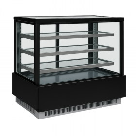 Vitrine réfrigérée cubique Kuby 3 étagères - modèle déclassé suite choc