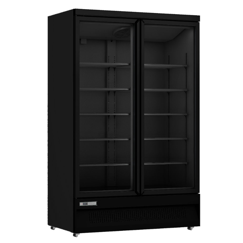 Armoire réfrigérée négative libre-service avec 2 portes battantes - modèle déclassé suite choc